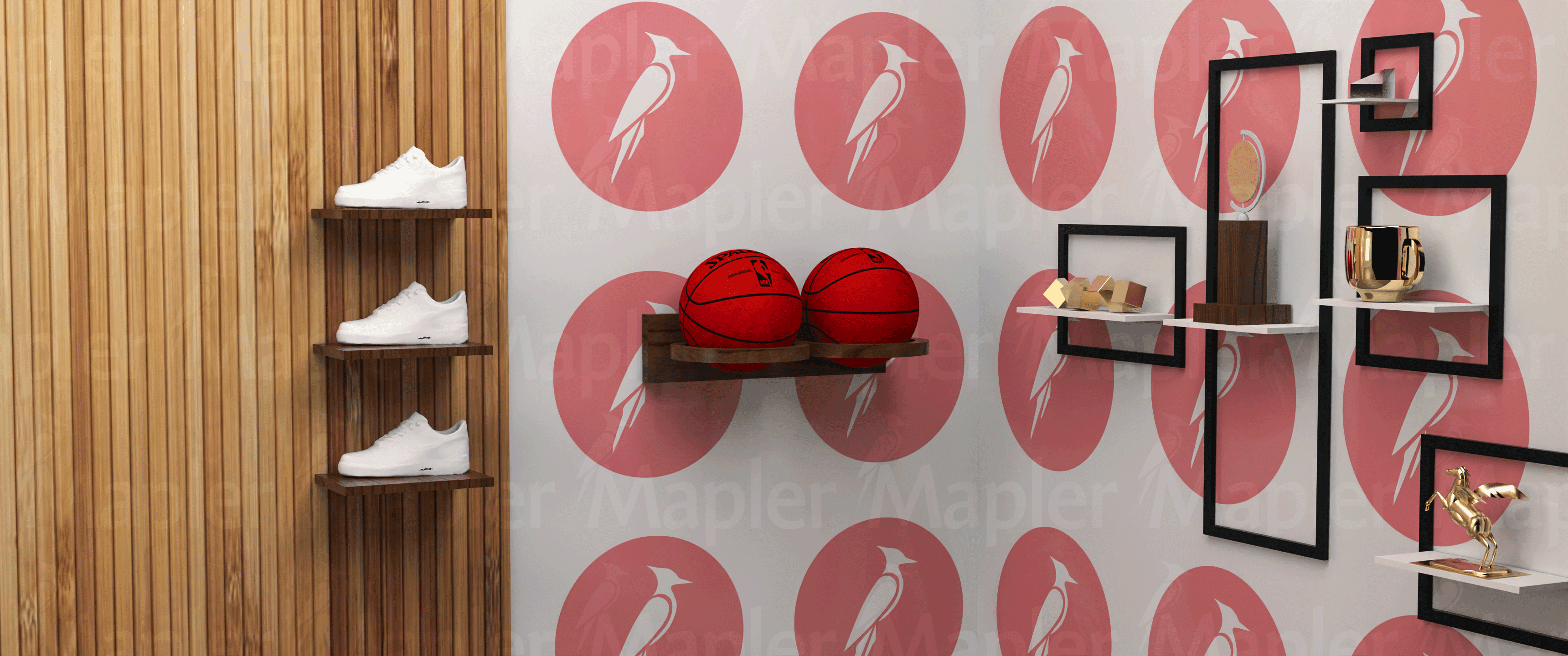 Soporte de Pelotas Multideportivo