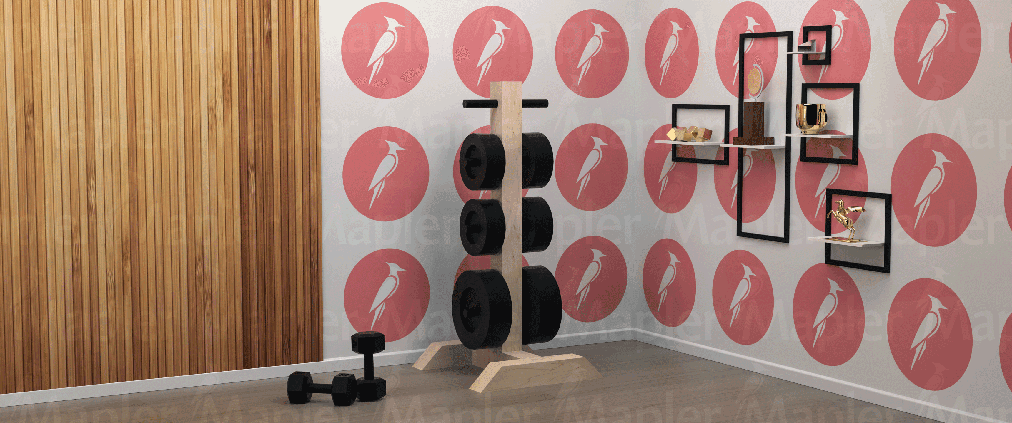 Torre de Discos para Pesas